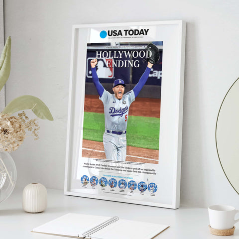Los Angeles Dodgers Books and Wall Art
