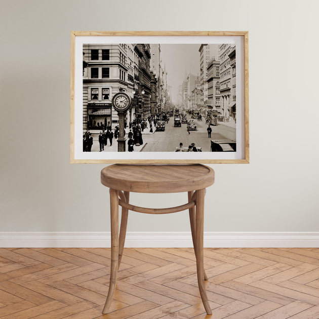 New York 5th Ave 1900 Wall Art – Pediment Publishing