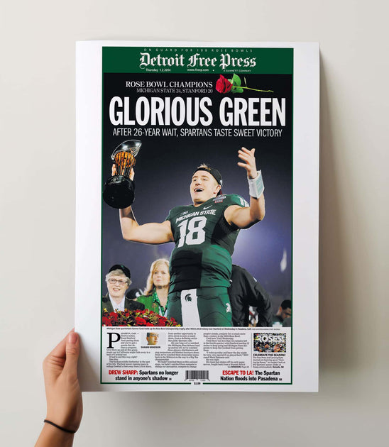 Michigan state football shop top