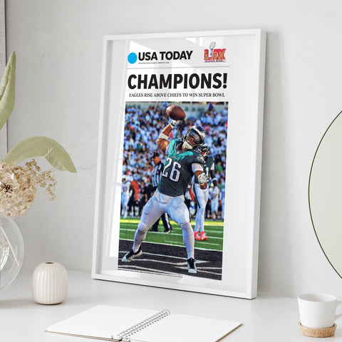 Philadelphia Eagles Books and Wall Art