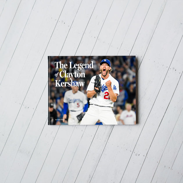 Clayton Kershaw Career Retrospective Hardcover Coffee-Table Book