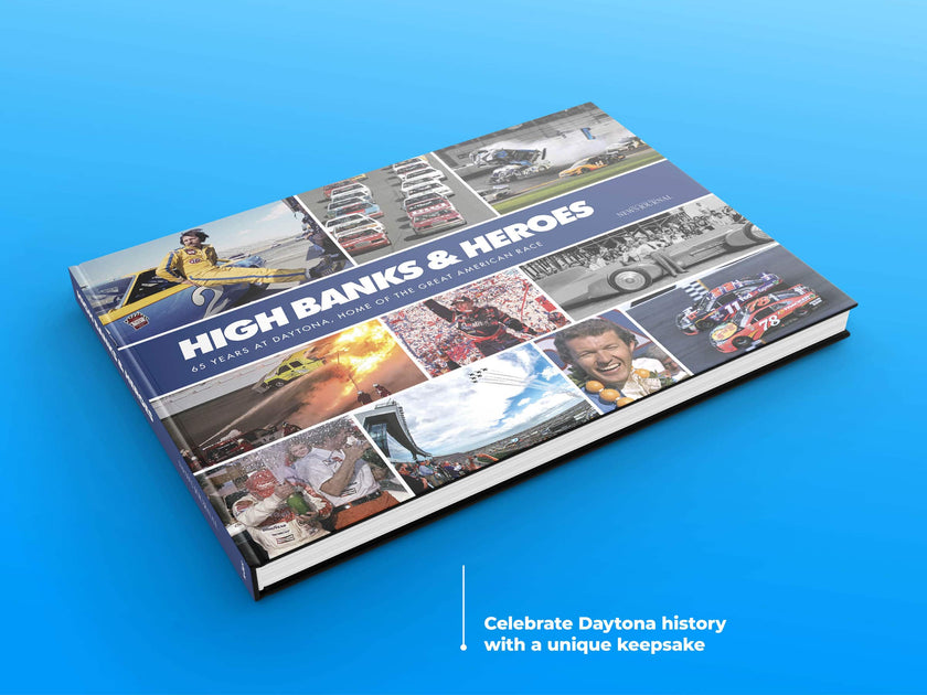 65 Years at Daytona International Speedway - Hardcover Book