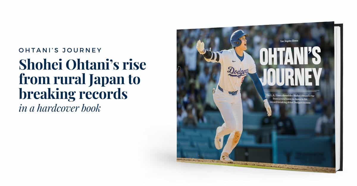 Shohei Ohtani Hardcover Book: Record-Breaking Debut Dodgers Season