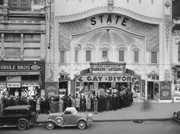 The State Theater, 1630 Curtis Street, in its heyday, 1935. Courtesy Sallie C. Lewis