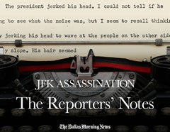 JFK Assassination: The Reporters' Notes Cover