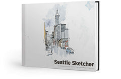 Seattle Sketcher: An Illustrated Journal by Seattle Times Artist Gabriel Campanario Cover