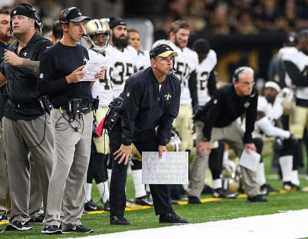 New Orleans Saints head coach Sean Payton during the preseason game between the Pittsburgh Steelers and New Orleans Saints at the Superdome on August 26, 2016. Michael DeMocker / The Times-Picayune
