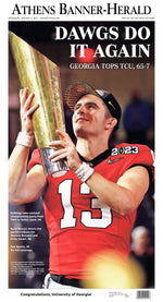 Dawgs Do It Again Front Page Poster