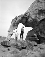 A visit to the Valley of Fire and its incredible rock formations, circa 1950. Courtesy MANIS COLLECTION, UNLV University Libraries Special Collections & Archives