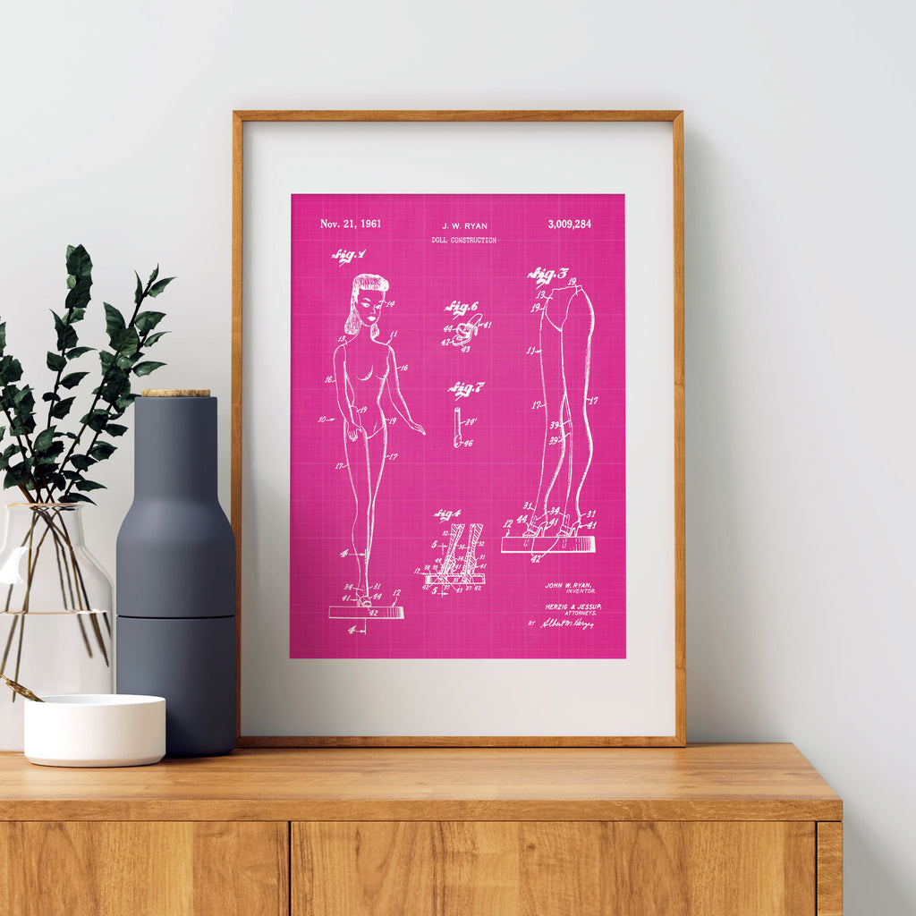 Doll Patent Poster