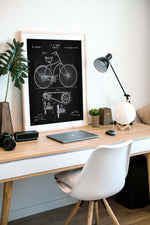 Bicycle Patent Poster