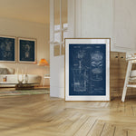 Coffee French Press Patent Poster