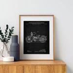Harley-Davidson Patent Wall Art
