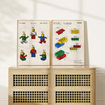 Toy Figure Patent Wall Art