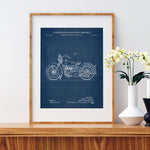 Harley-Davidson Patent Wall Art