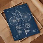 Bicycle Patent Poster