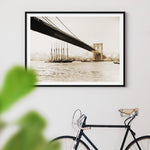 New York Under Brooklyn Bridge 1903 Wall Art