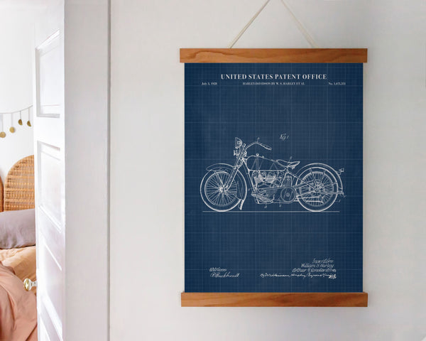 Harley-Davidson Patent Wall Art