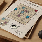 Printable Download: Scrabble Patent