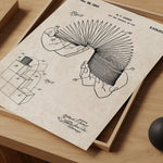 Slinky Patent Poster