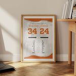 Texas Beats Alabama By the Numbers Poster