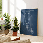 Stethoscope Patent Wall Art