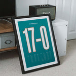 Miami Dolphins 1972 Perfect Season Wall Art