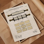 Rolling Pin Patent Wall Art