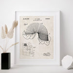 Slinky Patent Poster