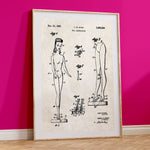 Doll Patent Poster