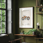 Harley-Davidson Patent Wall Art