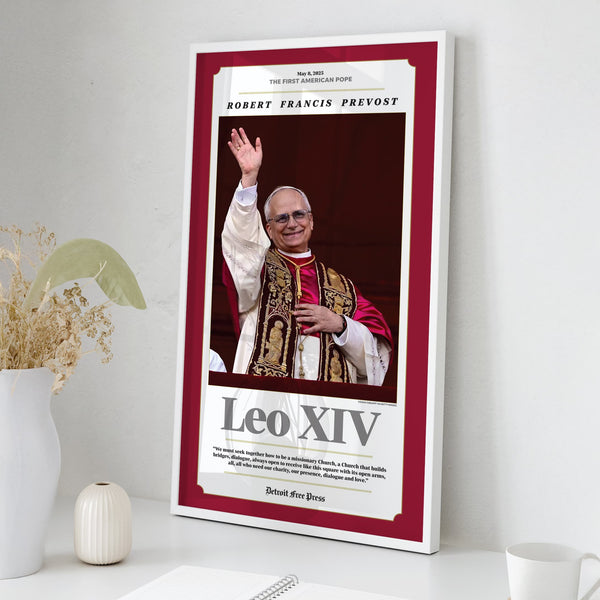 Pope Leo XIV - First American Pope Front Page