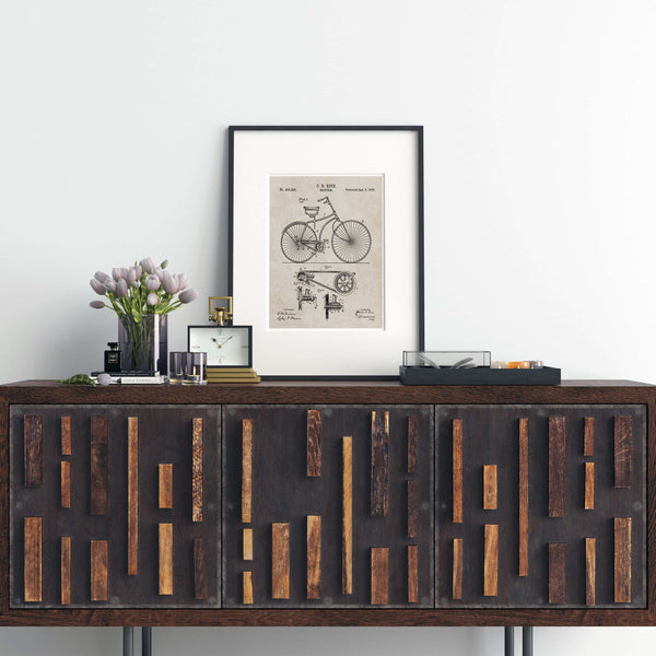Bicycle Patent Poster
