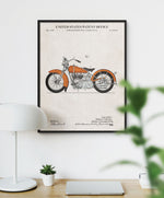 Harley-Davidson Patent Wall Art
