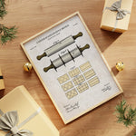 Rolling Pin Patent Wall Art