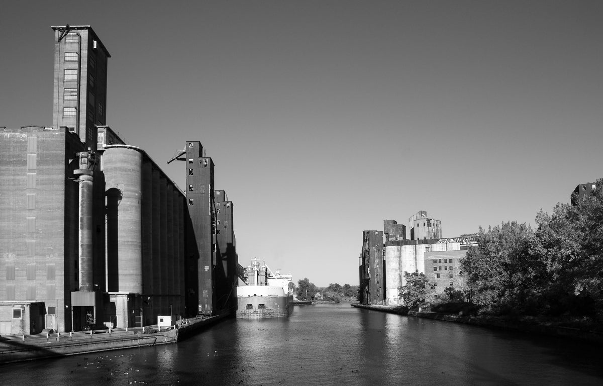 By the mid-19th Century, Buffalo had become the largest inland port in the United States, shipping millions of bushels of grain annually. Brycen Pace / Syracuse University