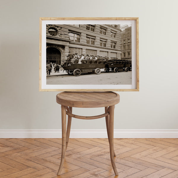 Seeing New York Tour 1904 Wall Art