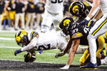 For the 55th time in his four years at Michigan, Blake Corum scores a rushing touchdown, tying Anthony Thomas atop U-M’s career list. JUNFU HAN/DETROIT FREE PRESS