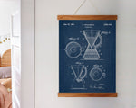 Pour-Over Coffeemaker Patent Poster