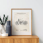 Harley-Davidson Patent Wall Art