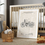 Harley-Davidson Patent Wall Art