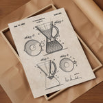 Pour-Over Coffeemaker Patent Poster