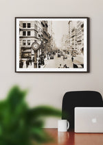 New York 5th Ave 1900 Wall Art