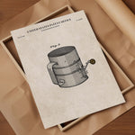 Flour Sifter Patent Wall Art