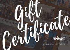 Pediment Publishing Gift Certificate Cover