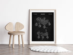 Mars Rover Patent Wall Art