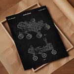 Mars Rover Patent Wall Art