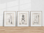 Blood Pressure Cuff Patent Wall Art