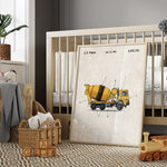 Construction Vehicle Cement Mixer Patent Wall Art
