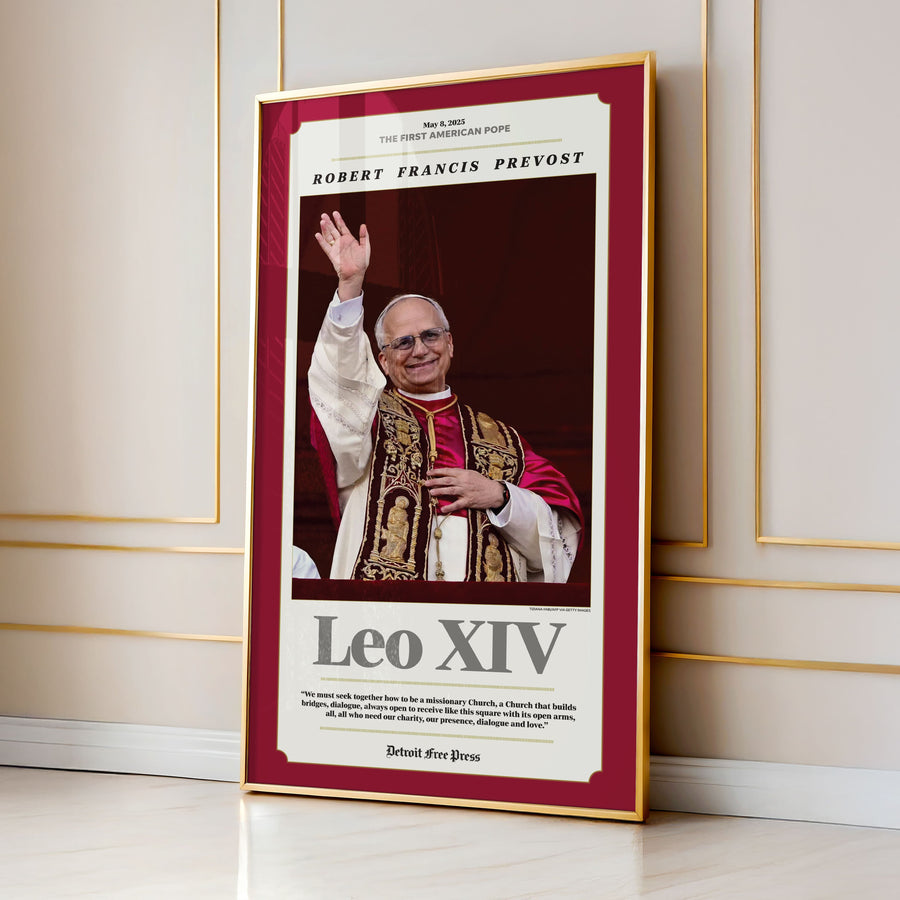 Pope Leo XIV - First American Pope Front Page